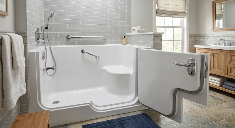 Accessible Tub Installation in Jacksonville, IL