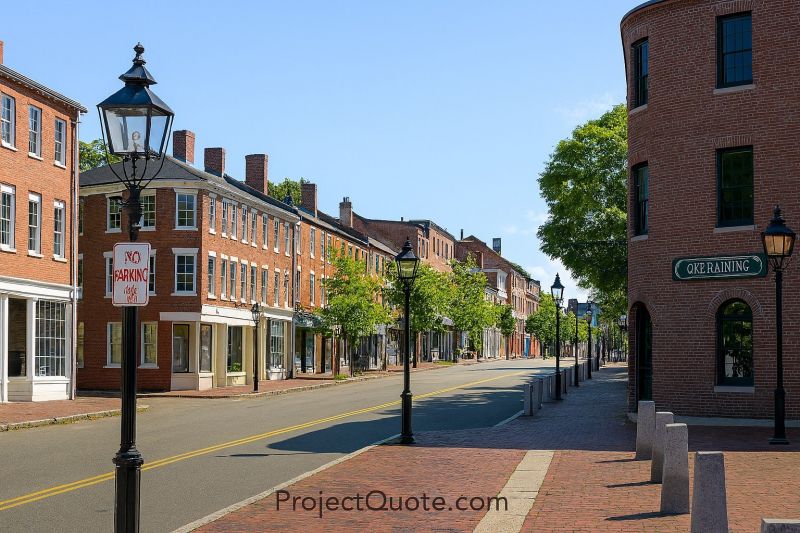 Brick Hardscaping in Newburyport, MA
