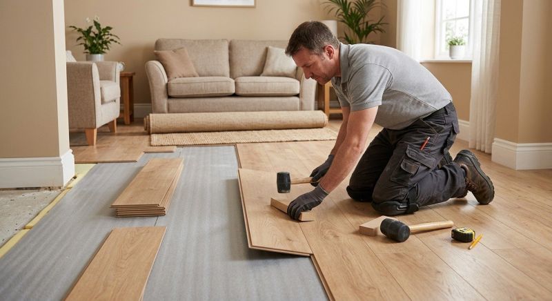 Laminate Floor Installation in North Royalton, OH