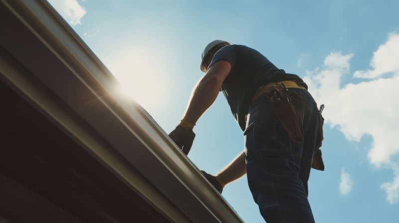 Aluminum Roof Installation