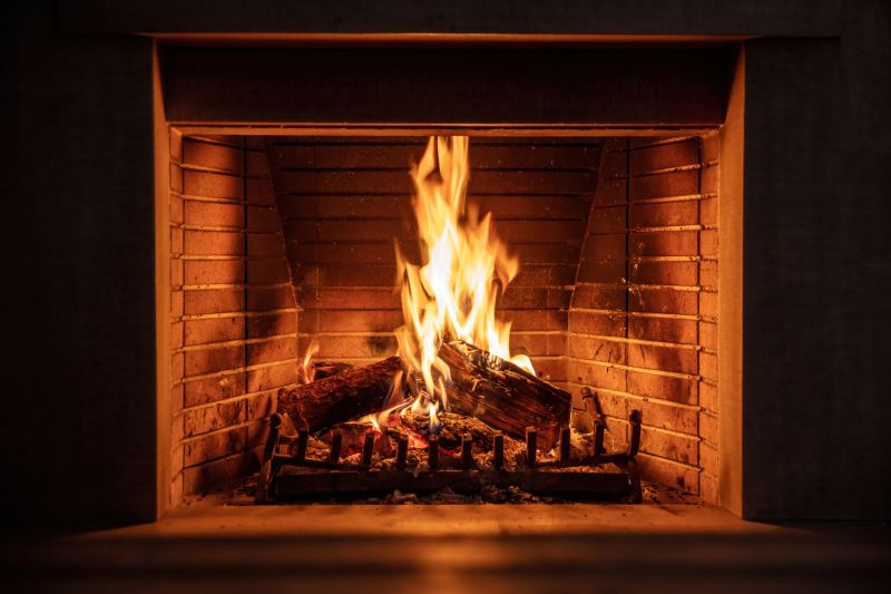 Brick Fireplace Installation