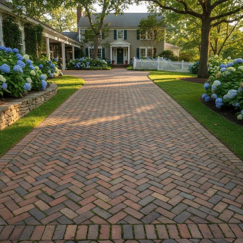 Brick Hardscape Installation