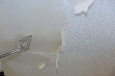 Ceiling Texture Removal