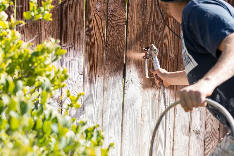 Fence Staining