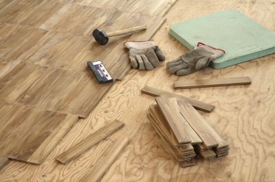 Hardwood Floor Installation