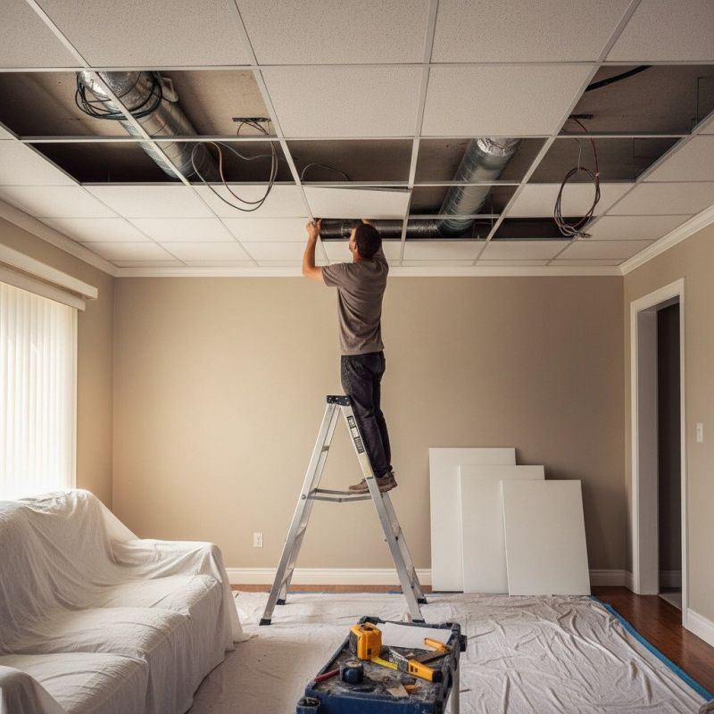 Knockdown Ceiling Removal