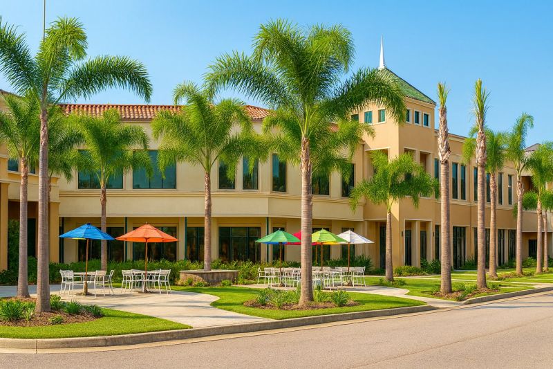 Office Building Painting