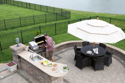 Outdoor Kitchen Installation