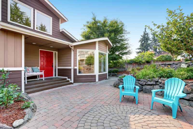 Patio Brick Installation