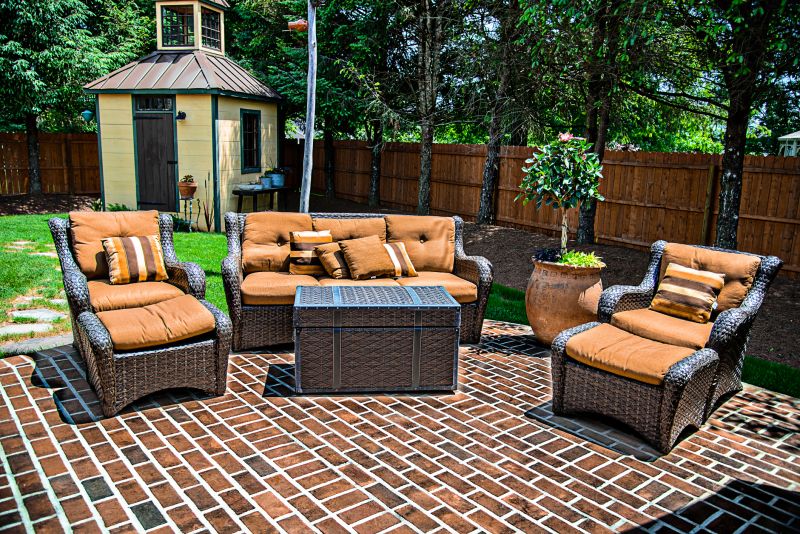 Patio Brick Installation