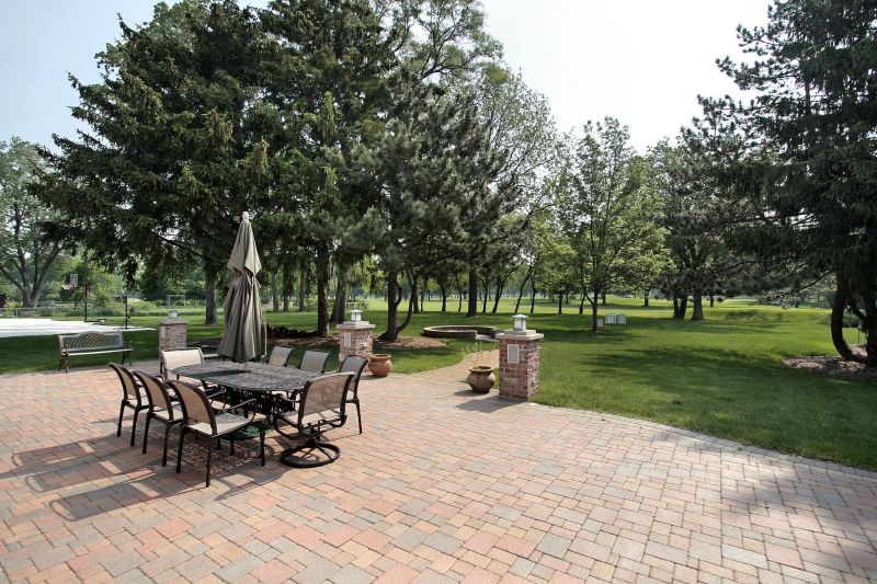 Patio Brick Installation