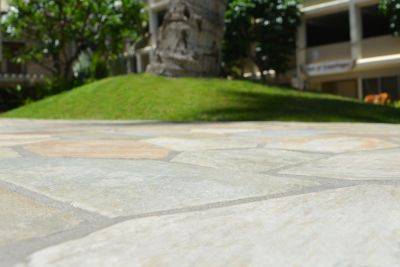 Patio Brick Installation
