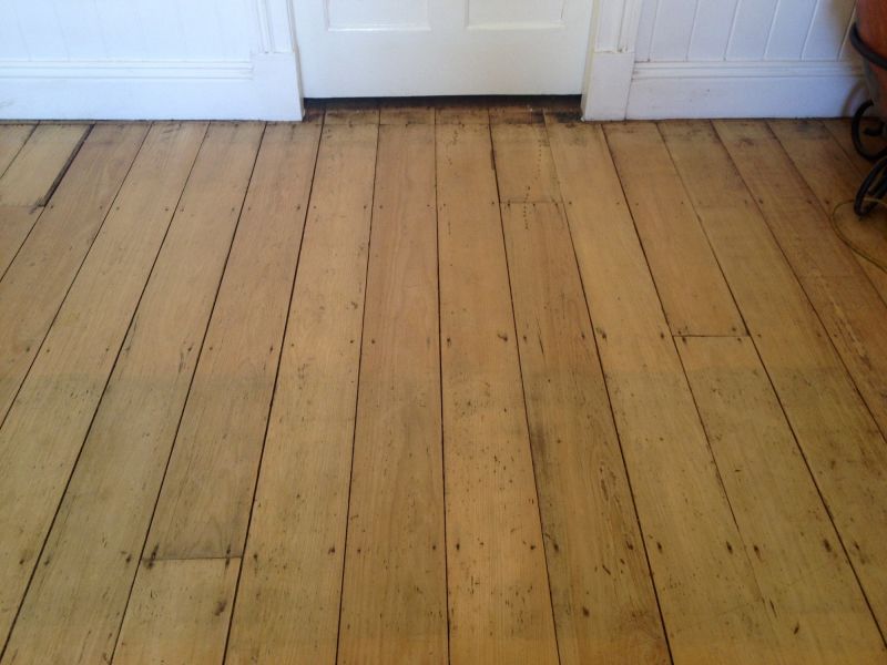 Pine Floor Installation