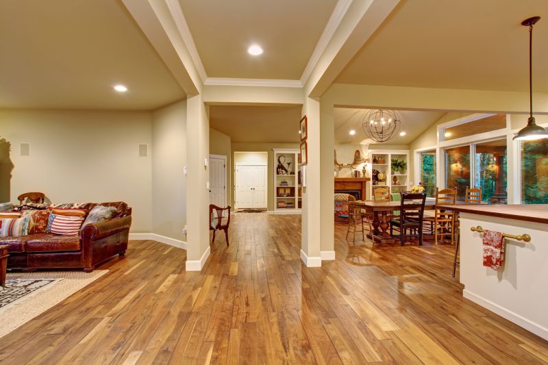 Pine Floor Installation