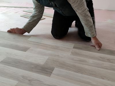 Sheet Flooring Installation
