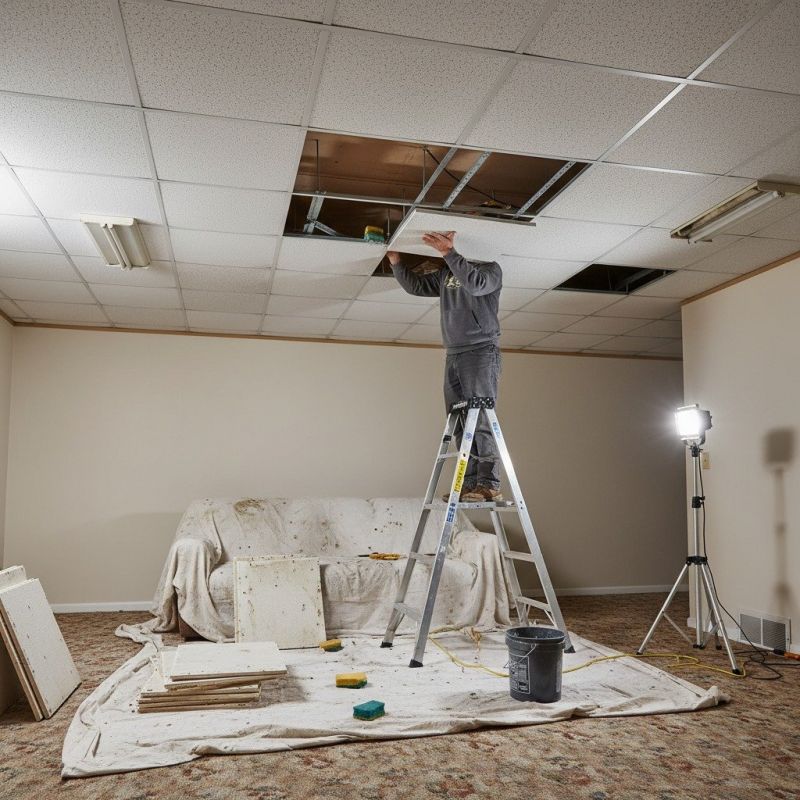 Tile Ceiling Installation