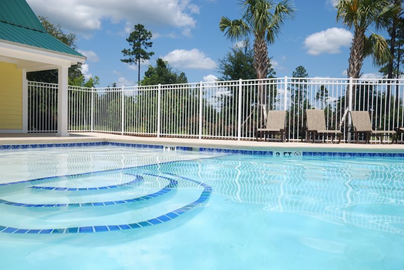 Vinyl Pool Fence Installation