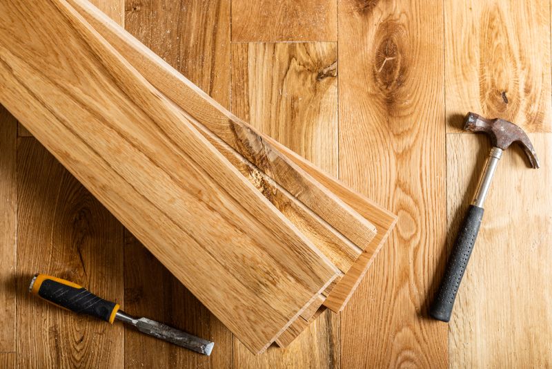 White Oak Floor Installation