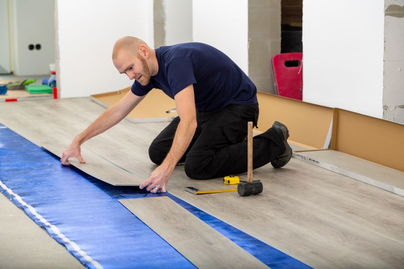 Wide Plank Floor Installation