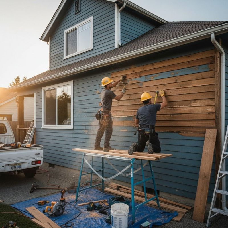 Wood Siding Replacement