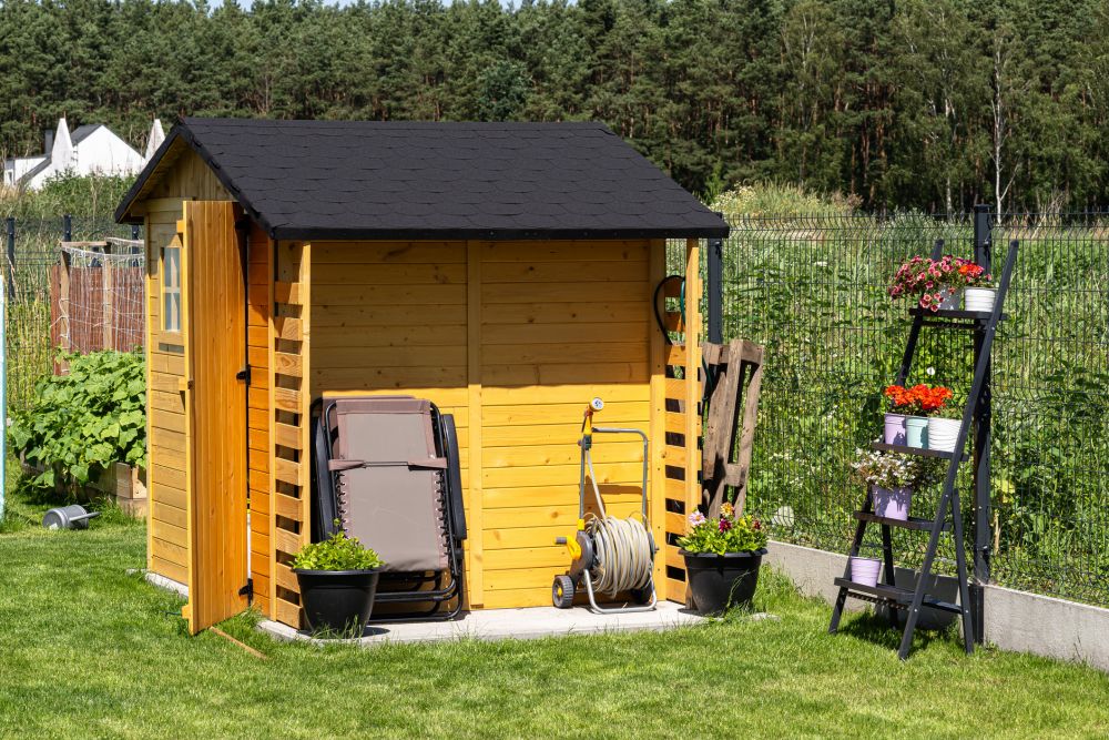 Small Garden Sheds Install