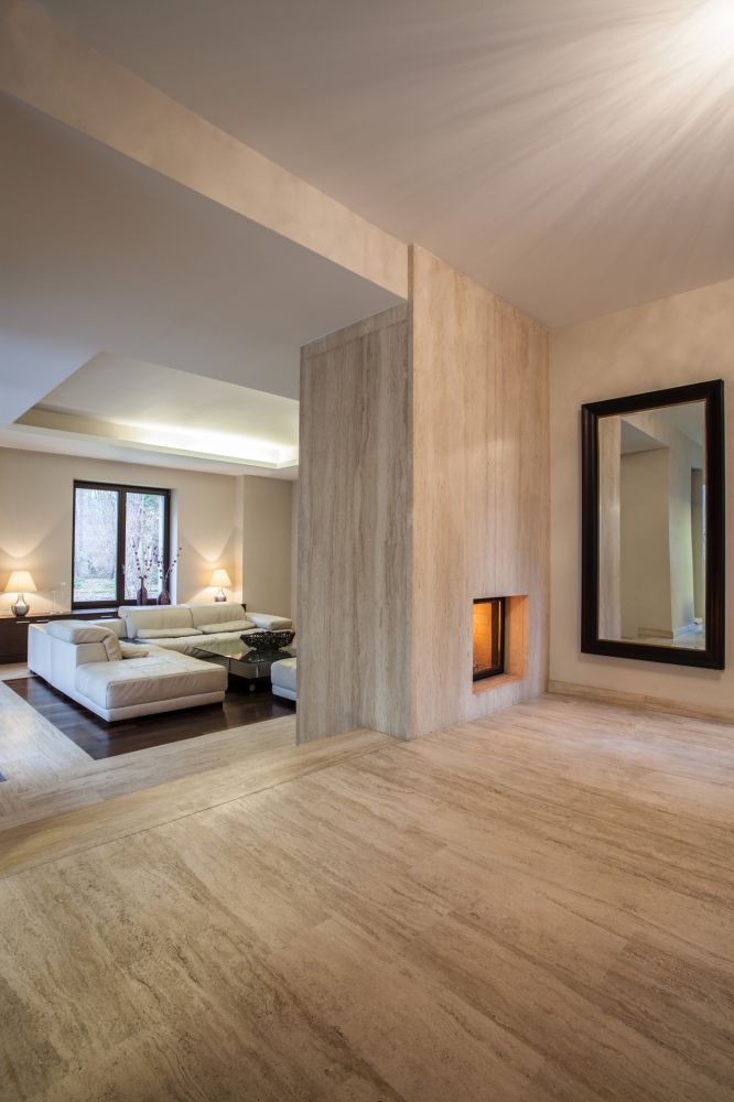 Travertine Flooring Install