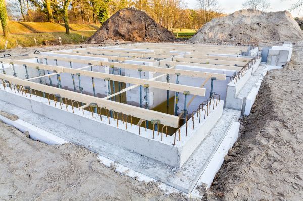 House Foundation Construction