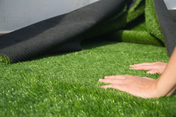 Artificial Pet Turf Install