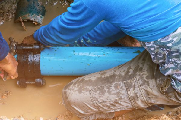 Underground Water Line Repair