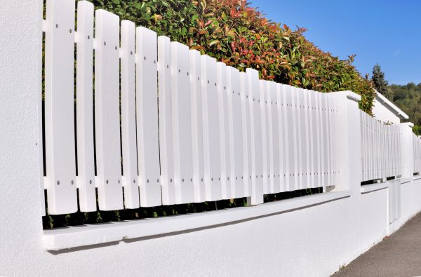 PVC Fence Placement