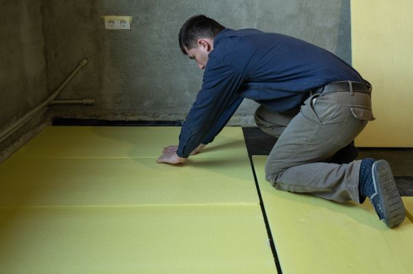 Floor Insulation Installation