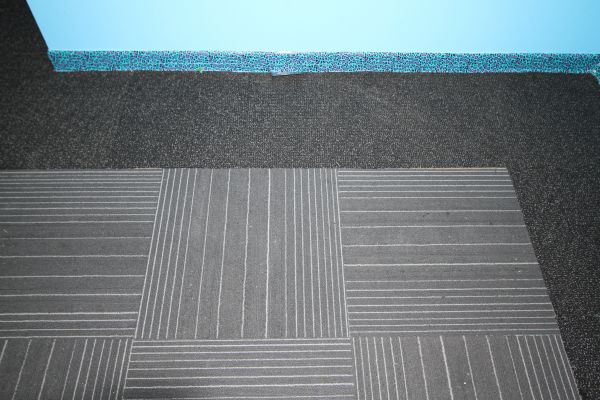 Carpet Squares Installation