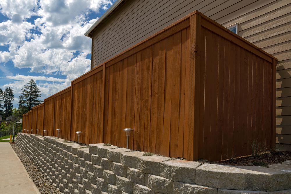 Cedar Fence Installation